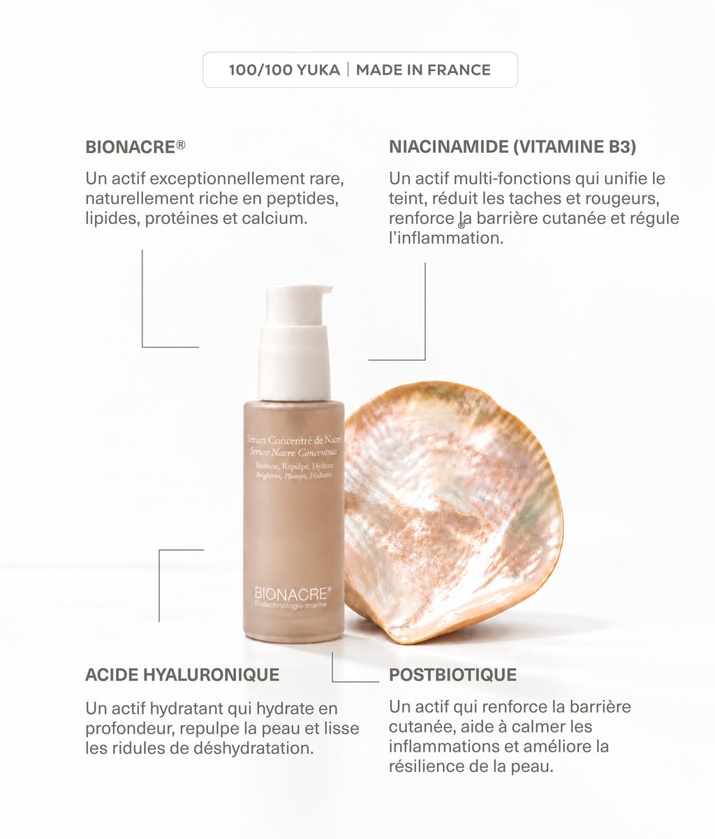 SÉRUM CONCENTRÉ DE NACRE - Bionacre
